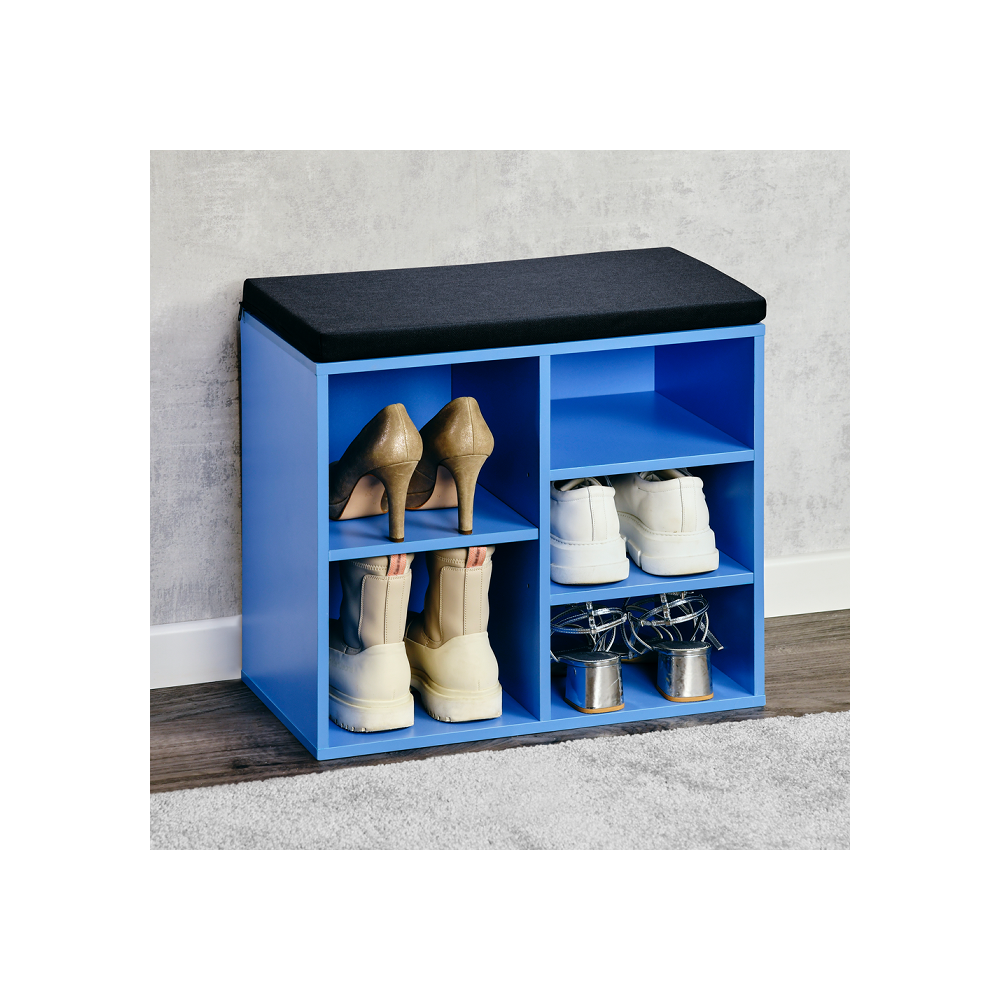KESPER KSP15960 MINI CIPELARNIK PLAVI SA JASTUKOM ZA SEDENJE 51.5 X 48 X 29,5 CM