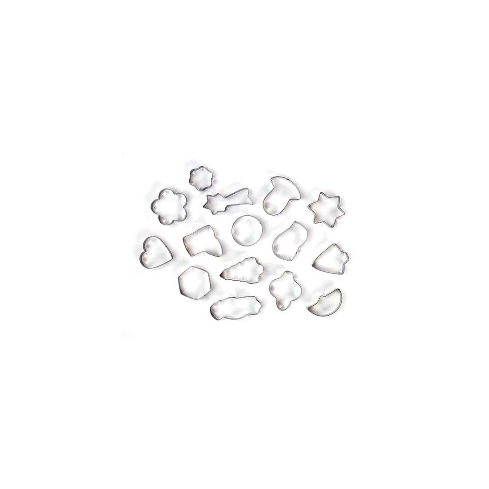 NAVA NV10-186-014 KALUPI ZA KOLAČIĆE INOX 15 OBLIKA