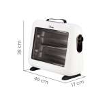 ARDES AR444 KVARCNA GREJALICA RETRO - slika 3