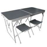 DAJAR DJ47626 SKLOPIVI STO + 4 STOLICE SET ZA KAMPOVANJE - slika 1