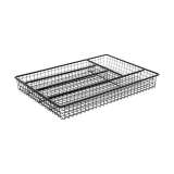 ESTIA ES01-5658 UMETAK ZA ESCAJG METAL 5 PREGRADA CRNI - slika 2