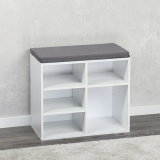 KESPER KSP15905 MINI CIPELARNIK BELI SA JASTUKOM ZA SEDENJE 51.5 X 48 X 29,5 CM - slika 1