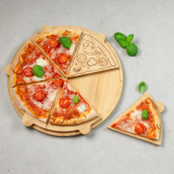 KESPER KSP58468 DASKA ZA PIZZU BAMBUS 36,5 CM SA 6 POJEDINAČNIH KRIŠK - slika 3