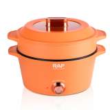 RAF R.5403O ELEKTRIČNI LONAC KRČKO NARANDŽASTI 1300W 5L+2L - slika 1